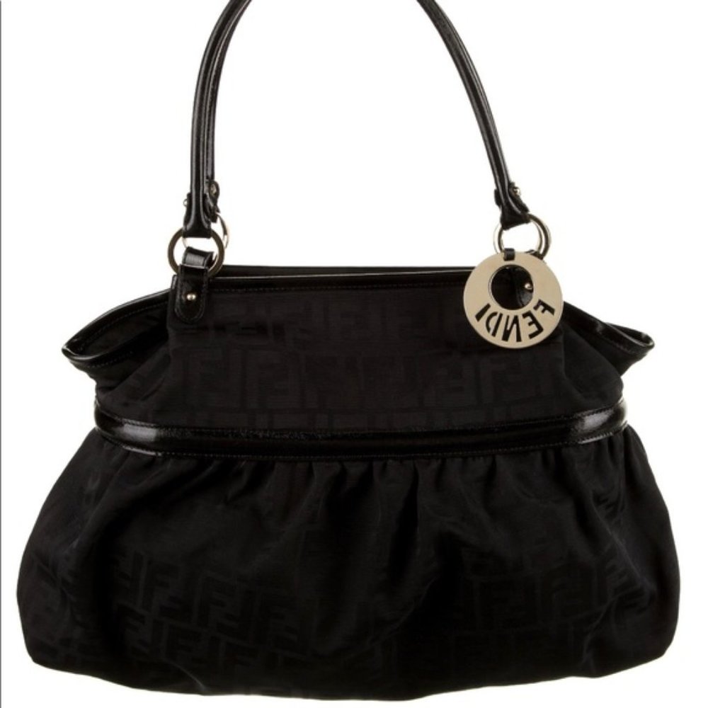 Fendi Large Chef tote with gold-tone hardware